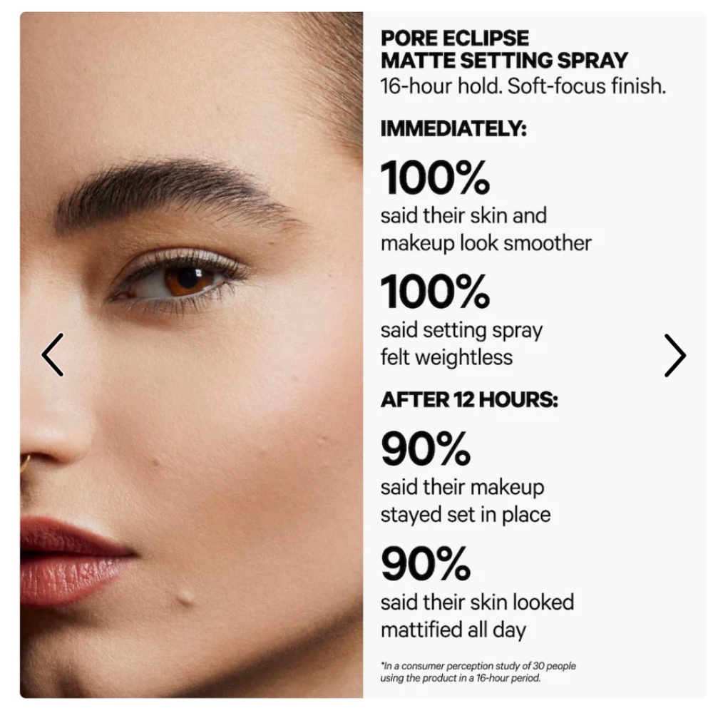 3 / $30 ⚡️ MILK MAKEUP  Pore Eclipse Mattifying + Blurring Setting Spray - Picture 2 of 2